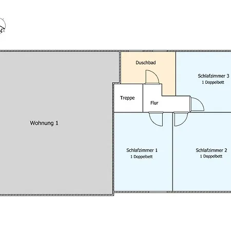 Haus Inselurlaub Hausteil 2 Hébergement de vacances Oevenum