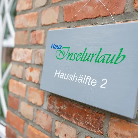 Haus Inselurlaub Hausteil 2 *
